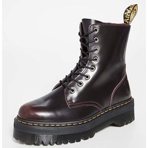 Dr. Martens Womens Jadon Boot (Cherry Red Arcadia)